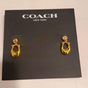 Coach earrings